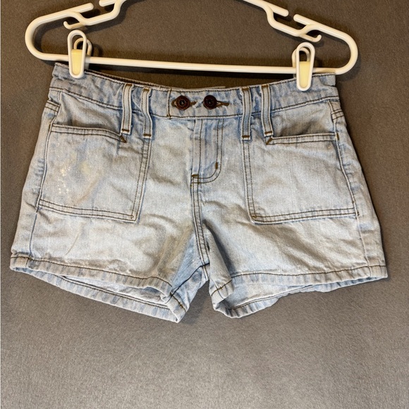 lei Pants - Lei Vintage  Blue Jean Shorts Distressed Summer Style